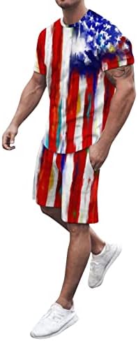 Bmisegm velika i visoka odijela za muškarce Muška nezavisnost zastava Proljeće Summer Leisure Sports