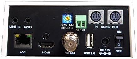 Ptzoptics-20x-SDI GEN-2 1080p PTZ Indoor IP streaming kamera sa simultanim HDMI i 3G-SDI izlazima - bijeli
