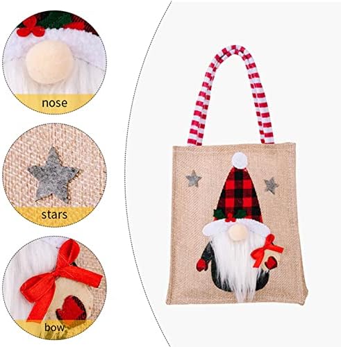 BDYJY rođendan zabavlja božićne kratke poklon torbe za božićne torbe za bombone poklon kesice božićne zabavne