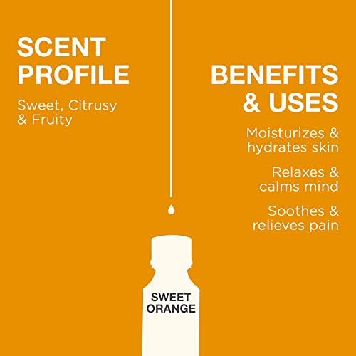Kukka Sweet Orange Essential ulje za difuzor - čista i prirodna terapijska klasa slatka narančasta