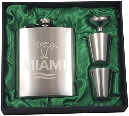 Miami Flask Poklon Set