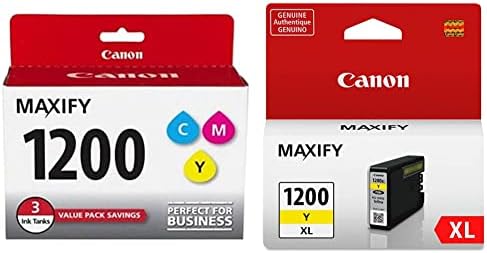 Canon Maxify PGI-1200 3Color Multi Pack Ink kompatibilan na MB2120, MB2720, B2020, MB2320, cijan, magenta, žuti