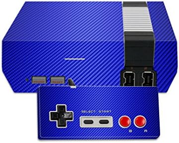 MightySkins kože kompatibilan sa Nintendo NES Classic izdanje wrap Cover naljepnica kože plava karbonska