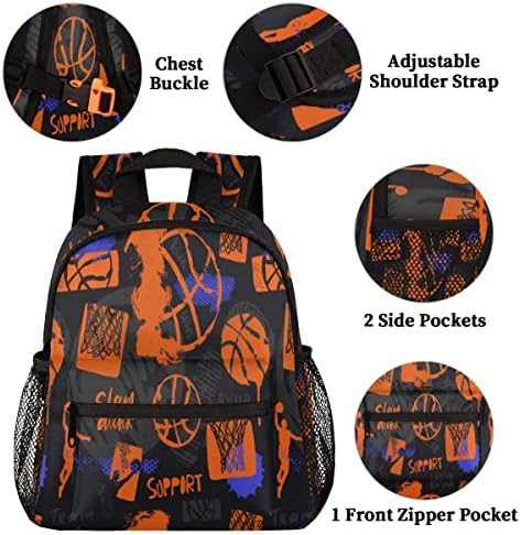 CFPolar Sports Ball Dunk baksak ruksak vodootporan Mini toddler ruksak za dječake, lagana natrag u