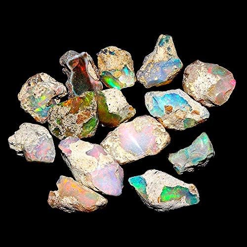 30GRAM Vatrogasna igra Opal Grubi Gemstone | Prirodni Opal Stone | Sirovi kristalni dragulj | Etiopsko drago