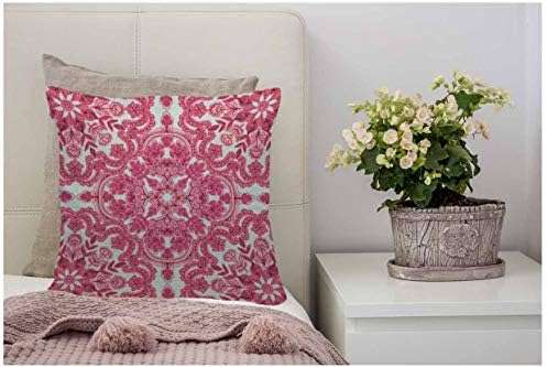Wondertify jastuk za jastuk vrući ružičasti cvijet od jastuka za dekorativnu spavaću sobu / dnevnu sobu
