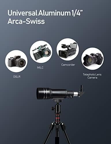 Stativo kamera, 79 aluminijski stativ za kameru sa panoramom sa 360 ° panorama i monopod, stativ za Canon,