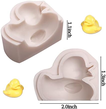 3D patka silikonski kalup za tuš za bebe, patka ručno rađen sapun čokoladni kalup za ukras za torte