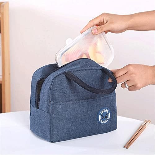 GENIGW zgodna kutija za ručak torbe za hranu torbe za hlađenje vodootporne najlonske prenosne