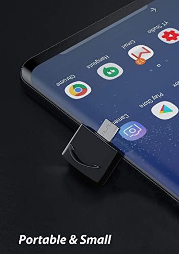 TEK STYZ USB C Ženka za USB muški adapter kompatibilan sa vašim GoPro Hero7 crni za OTG sa punjačem
