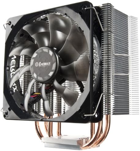 Enermax ETS-T40-TB CPU hladnjak sa T. B. Silence PWM Twister ventilatorom za hlađenje ležaja, Chrome