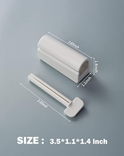 Bezox stiskalica za pastu za zube za montažu na zid – štednja prostora i jednostavan za korištenje Stiskač