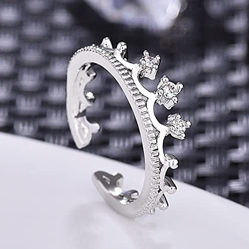2023 Nove dame Creative Ring Ring Diamond cirkon narukvica Otvoreni ukrasni prstenovi debeli prstenovi