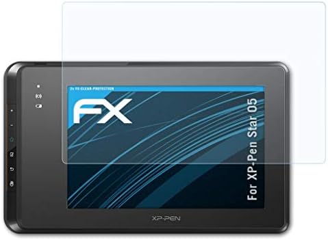 Atfolix film za zaštitu ekrana kompatibilan sa XP-Pen Star 05 zaštitom ekrana, Ultra-Clear FX zaštitnom