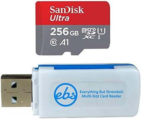 SanDisk Ultra 256GB Micro SD kartica za Motorola telefon radi sa Moto G Stylus, Moto G9 Power Bundle sa