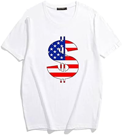 Tops ženska američka zastava majica za žene Tank Tops Patriotska majica tshirt USA Zastava pruge Hike