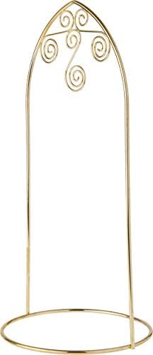 Bardov lučni stalak za Ornament Zlatnog tona, srednji svitak, 13 V x 6 Š x 6 D, pakovanje od 2