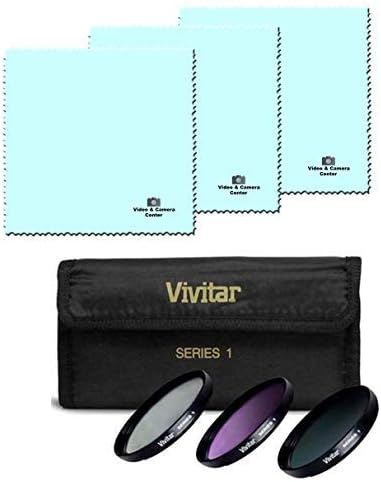 95mm Ultra Violet UV / kružni polarizer CPL / Floresent FDL Filter CIT 95mm + paket 3 krpe za čišćenje mikrofibra