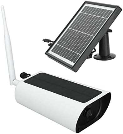 Solarni sigurnosni fotoaparati Bežični, vanjski WiFi nadzorne kamere, 1080p FHD, PIR pokret otkrivanje, noćni