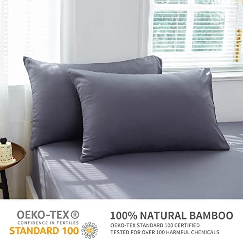 HCORA bambusoni obloženi list - viskoza iz bambusovih posteljina sa jastukom - 16 inčnim