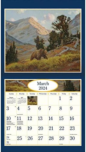 Lang Four Seasons® 2024 zidni kalendar