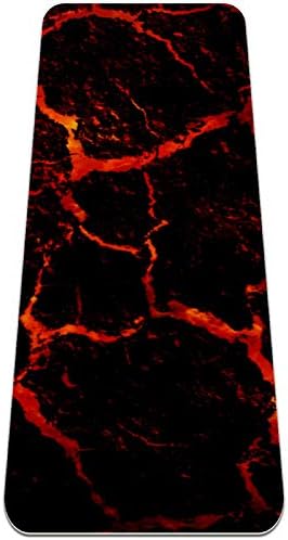 Siebzeh vulkanska Lava Površinska Magma Texture Premium Thick Yoga Mat Eco Friendly gumeni Health&fitnes