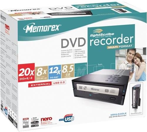 Memorex 20x DVDRW DL USB 2.0 eksterni disk