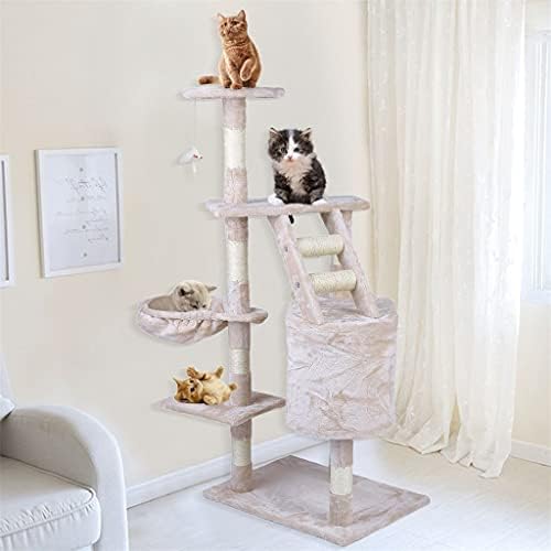 Dhdm penjanje Cat's Tree 120cm visina brzina Kućni ljubimci životinje stubovi za grebanje savršene igračke