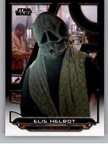 2018 TOPPS Star Wars Galaktičke datoteke Anh-45 Elis Helrot Nova nada službena trgovačka kartica