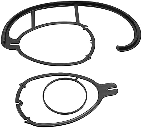 MUKLEI 8 paket Crna vješalica za periku, prijenosni viseći stalak za periku, sklopiva sušilica za periku, izdržljivo postolje za periku i šešire, crno