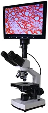 Yezimk Profesionalni laboratorijski mikroskopi 400x 7 inčni HD monokularni biološki mikroskop