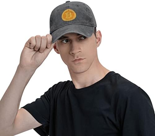 Bitcoin icon bejzbol kapa mans bejzbol kapa koji se može prilagoditi ženskim hip-hop poklopcem