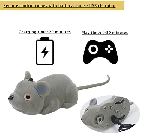 Interaktivne igračke za miševe za mačke u zatvorenom ili Smart Sensing dva režima sa USB punjivim