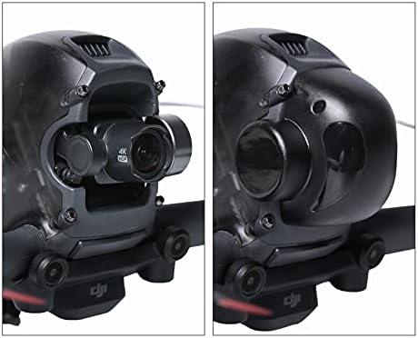 Kimyoaee FPV zaštita sočiva kamere za DJI FPV dodatnu opremu, zaštitni poklopac kardanskog poklopca u obliku