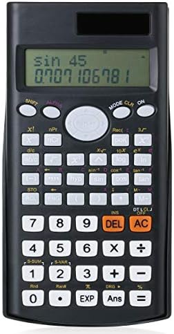 G. Pen - naučni kalkulator, solarna snaga, 2 linije kalkulator, kalkulator za školu, kalkulator frakcije,