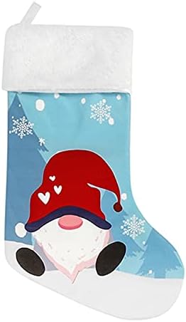 Božićne čarape Velika dekoracija čarapa 19 Plišane švedske gnome čarape za kućnu prazničnu zabavu Božićne