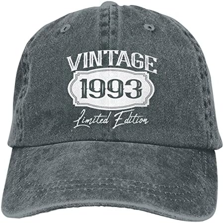 Kape za 30. rođendan stare 30 godina Vintage 1993 ograničeno izdanje Bejzbol šešira za muškarce