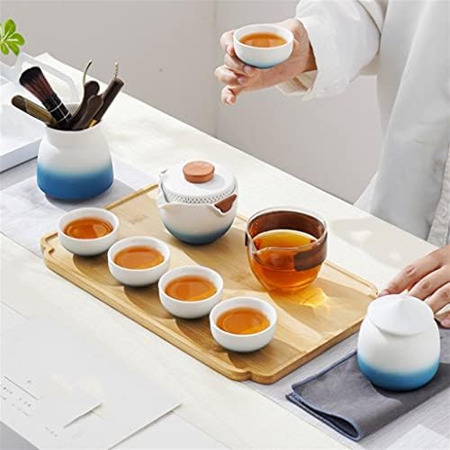 Ganfanren Kung Fu Tea Tea set Početna Dnevna soba Keramička keramička čaj Poklon kutija Poslovni poklon