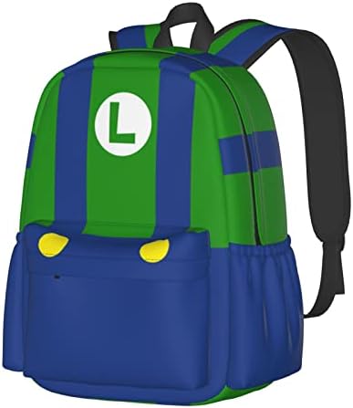 Shoggoth Green Backpack 16-inčni crtani cosplay casual patchpack lagan laptop ruksak putnička torba za unisex