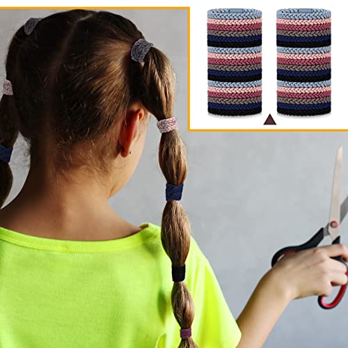 48 komada vezice za kosu pletene trake za kosu elastične vezice za kosu užad pleteni držači za rep Hair Accessories