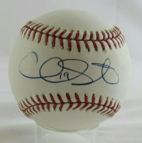 Chris Stewart potpisao je automatsko autograph ogorčenih baseball B119 - autogramirane bejzbol