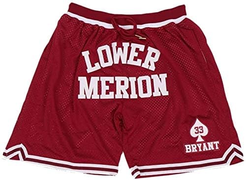 BRFOX muški donji Merion 33 Srednjoškolski košarkaški šorc sportske pantalone šivene