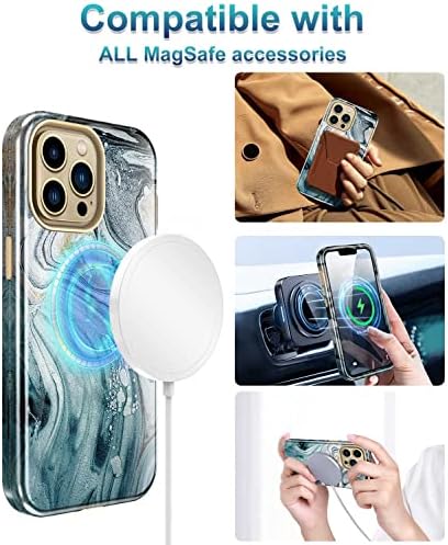 Lamcase za iPhone 13 Pro Max Magnetic Case 6.7 Inch [kompatibilno sa Magsafeom] [sa 2kom kaljenog