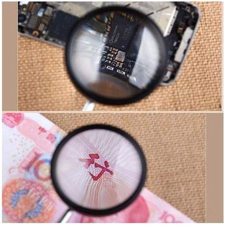 30x 40mmPortable ručni nakit Lupe optički staklo za sat popravak alat ručka lupa lupa