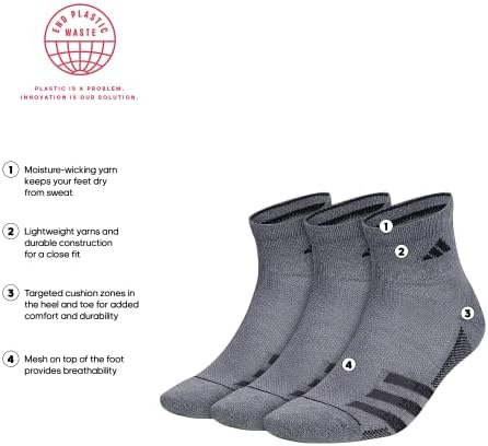 adidas muške čarape Superlite Stripe 3 četvrtine