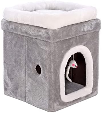 JGATW pseći krevet Super Meki krevet za kućne ljubimce odgajivačnica Square Cat zimska topla
