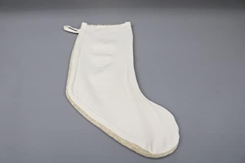 Sarikaya Jastuk Božićne čarape, Bež čarapa, konoplje Božićne čarape, Kilim skladištenja, čarapa