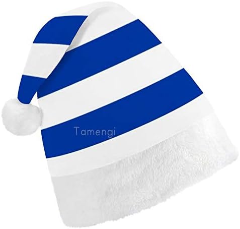 Božić Santa šešir, Urugvaj zastavu Božić šešir za odrasle, Unisex Comfort Božić kape za Novu godinu svečani kostim Holiday Party događaj