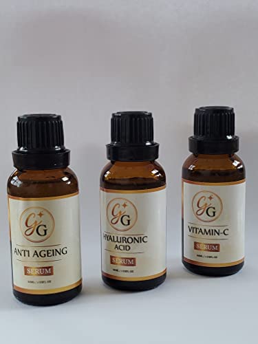 GalaGlo skincare Pure hijaluronska kiselina Serum za Anti-Aging, intenzivna hidratacija + vlaga,