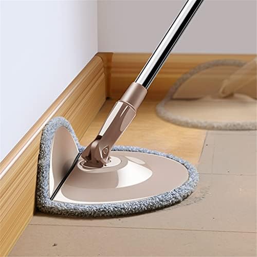 Zlmmy Automatska kućna mop sa kašikom MOP podesiva ručica za čišćenje domaćinstava za čišćenje kat lijeni mop